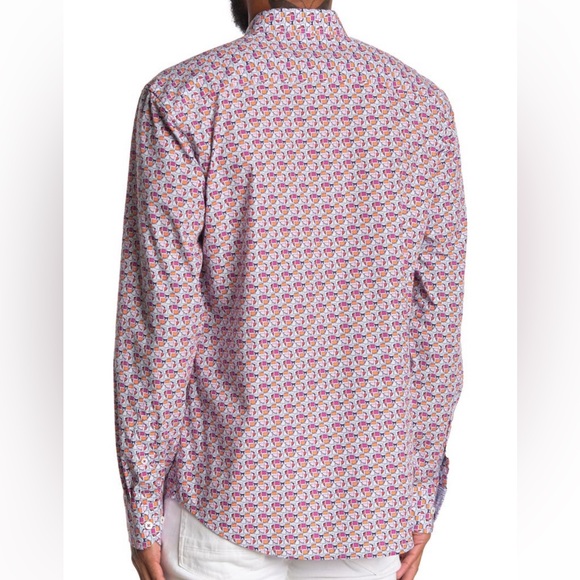 Bugatchi woven button up - Picture 3 of 4